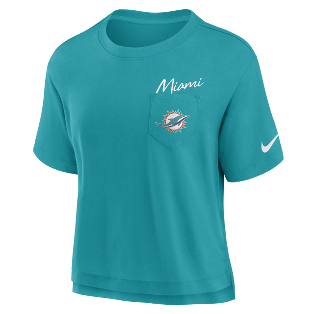 Dolphins Women's Nike Pocket T-Shirt