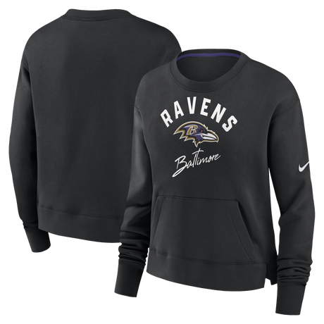 Ravens Women's Nike Fleece Crewneck