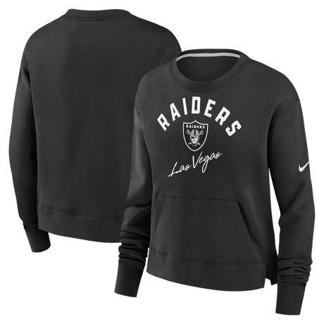 Raiders Women's Nike Fleece Crewneck