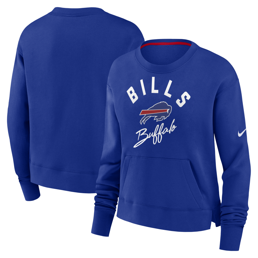 Bills Women's Nike Fleece Crewneck