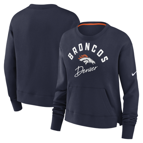 Broncos Women's Nike Fleece Crewneck