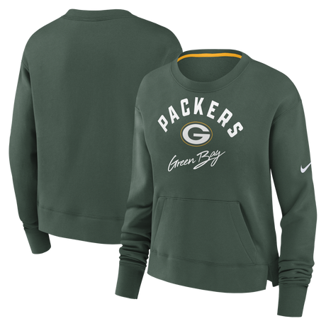 Packers Women's Nike Fleece Crewneck