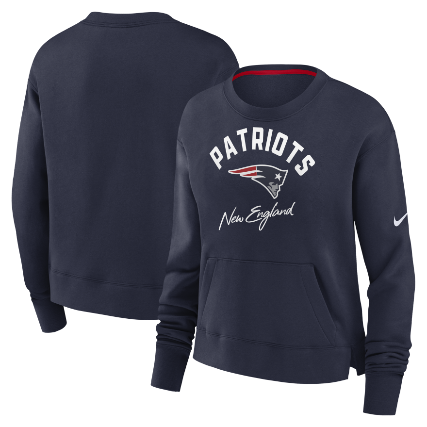 Patriots Women's Nike Fleece Crewneck