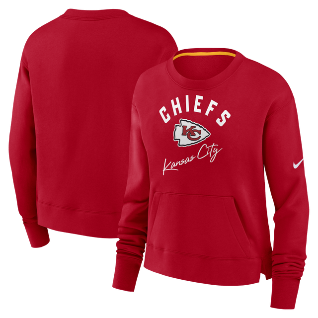 Chiefs Women's Nike Fleece Crewneck