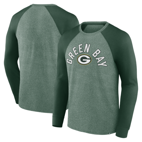 Packers Twisted Raglan Long Sleeve T-Shirt