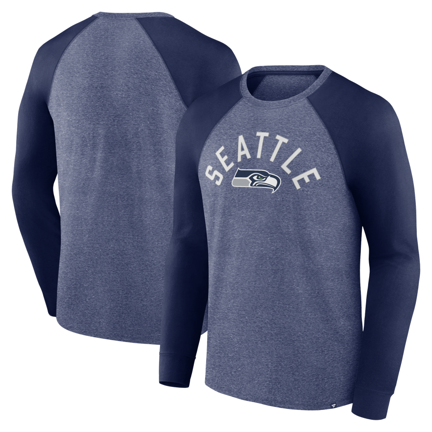 Seahawks Twisted Raglan Long Sleeve T-Shirt