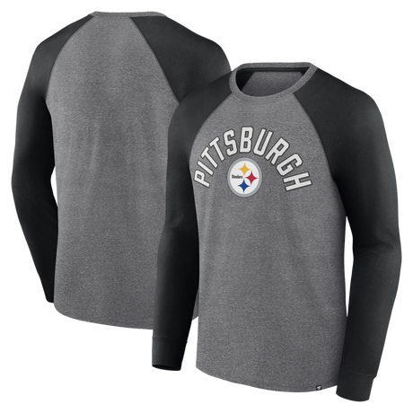 Steelers Twisted Raglan Long Sleeve T-Shirt