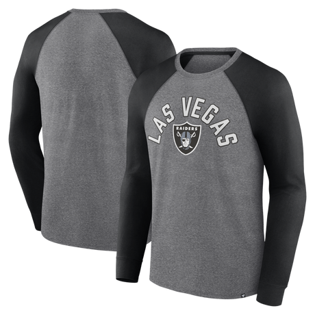 Raiders Twisted Raglan Long Sleeve T-Shirt