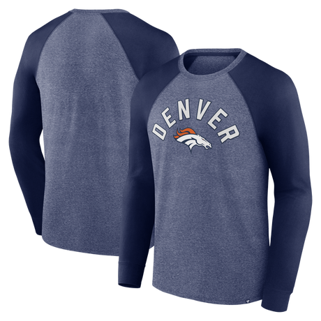 Broncos Twisted Raglan Long Sleeve T-Shirt