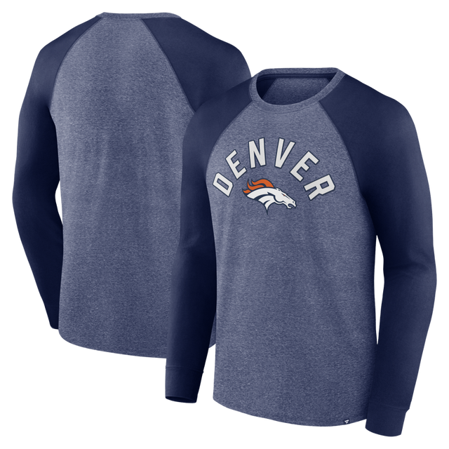 Broncos Twisted Raglan Long Sleeve T-Shirt