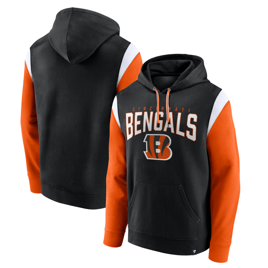 Bengals Color Block Sweatshirt 2023