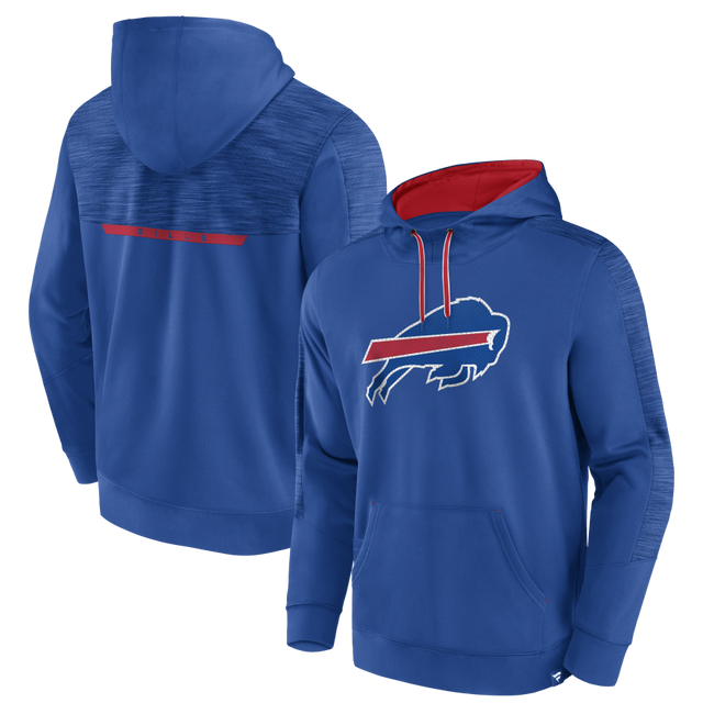 Bills Streaky Fleece Pullover Sweatshirt