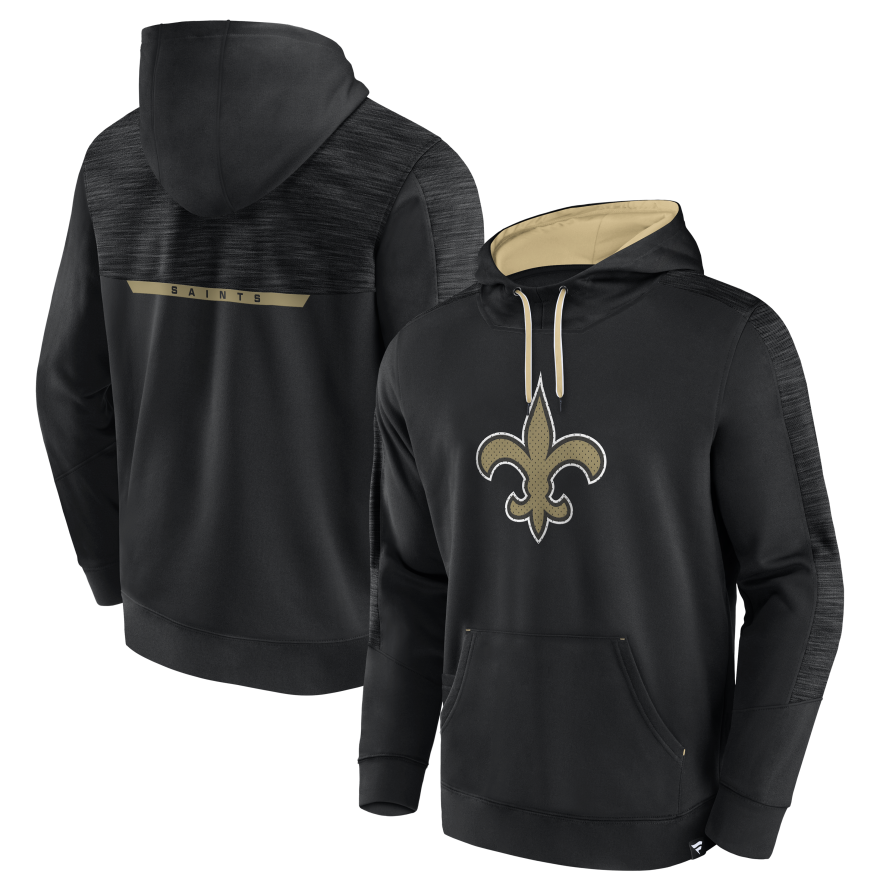 Saints Streaky Fleece Pullover Sweatshirt