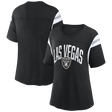 Raiders Women's Sleeve Stripe T-Shirt