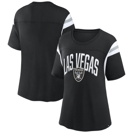 Raiders Women's Sleeve Stripe T-Shirt