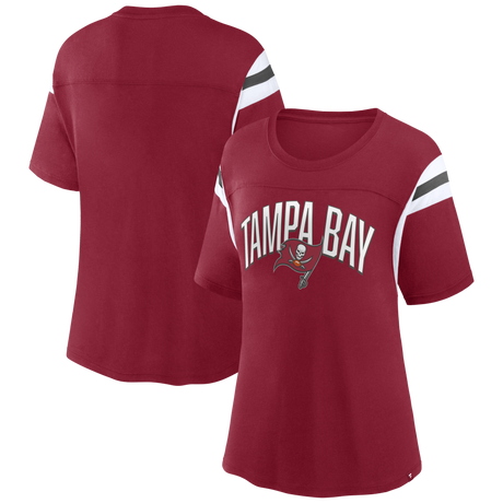 Buccaneers Women's Sleeve Stripe T-Shirt