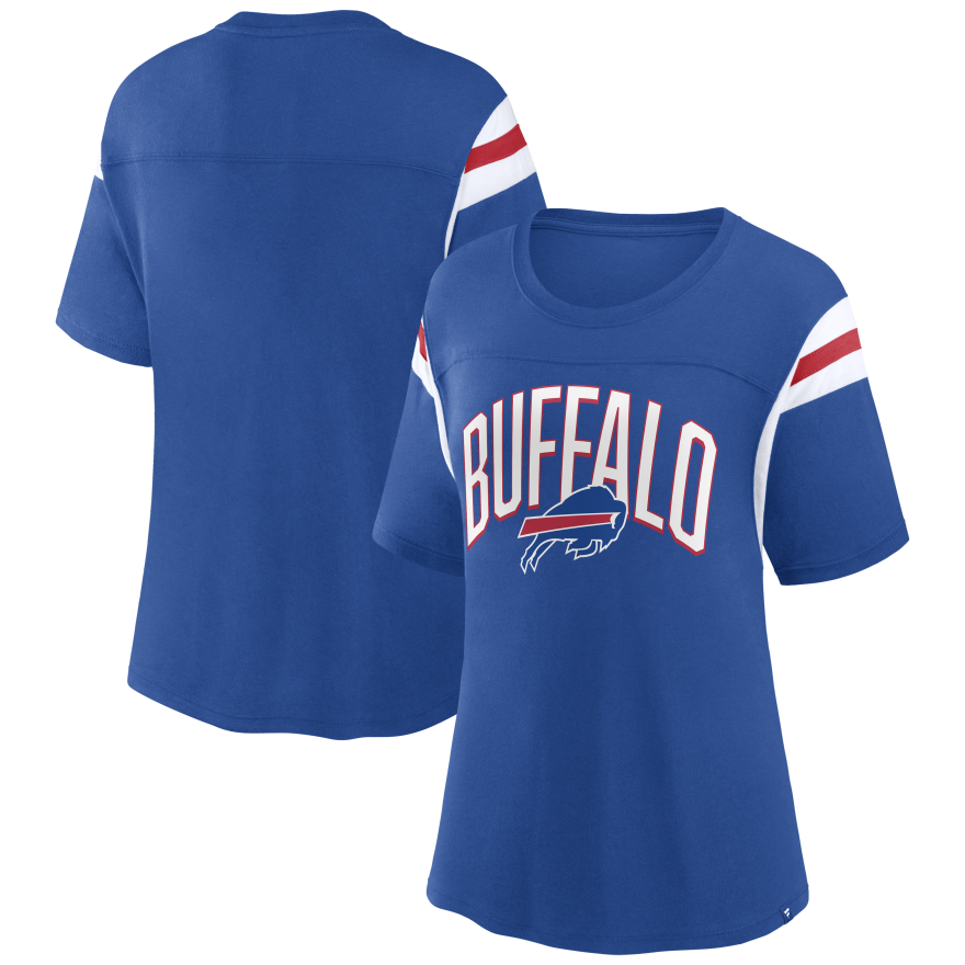 Bills Women's Sleeve Stripe T-Shirt