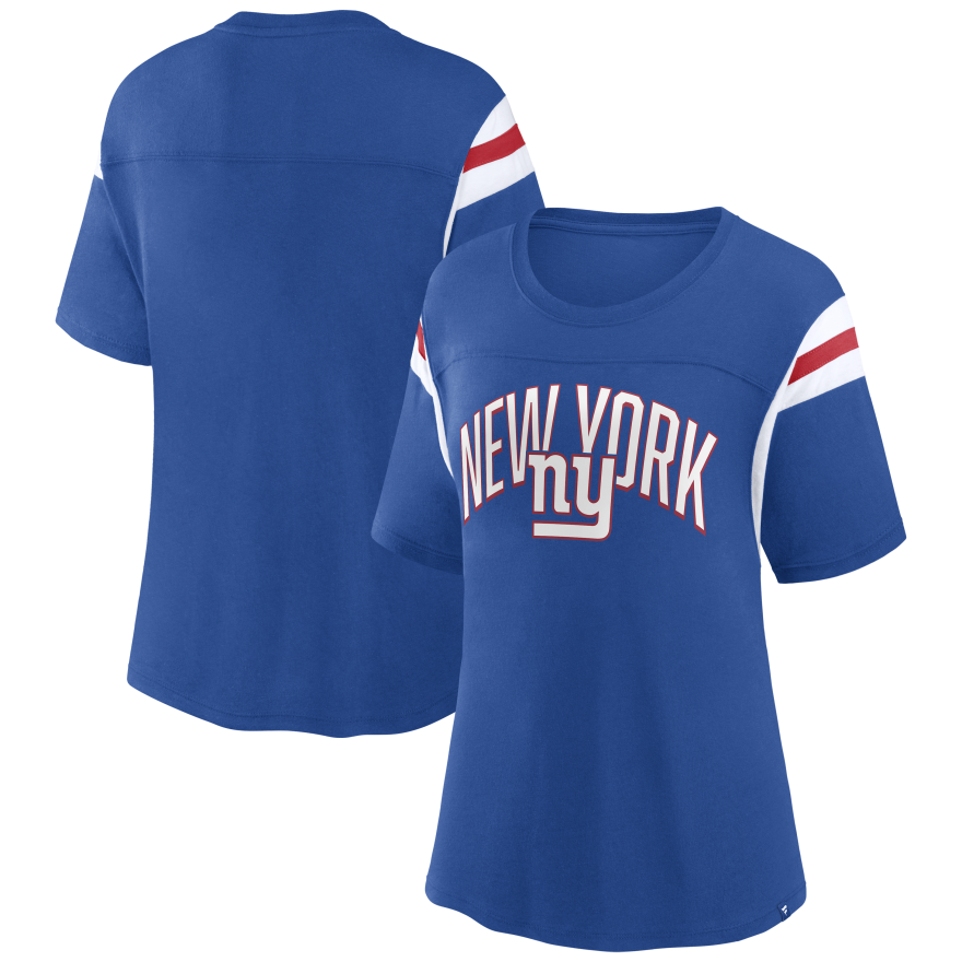 Giants Women's Sleeve Stripe T-Shirt