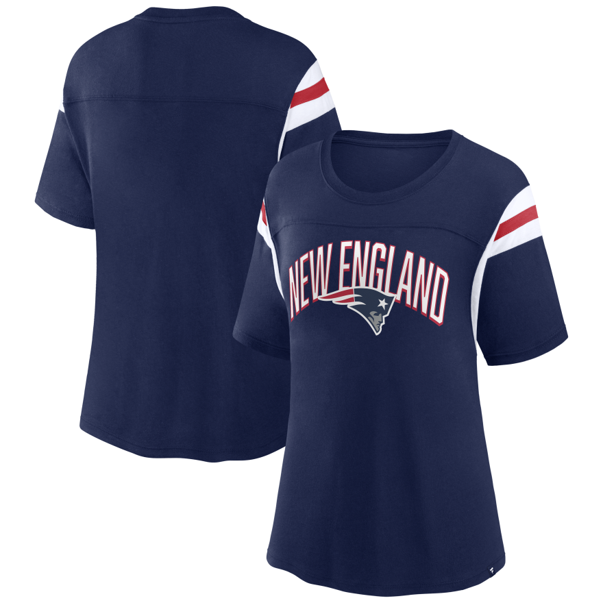 Patriots Women's Sleeve Stripe T-Shirt