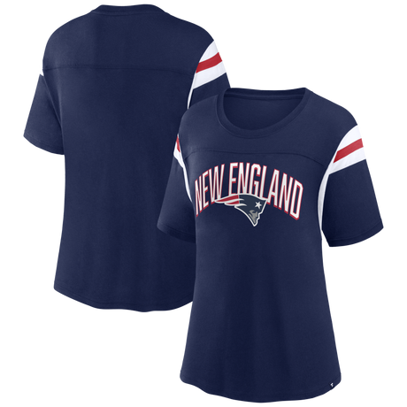 Patriots Women's Sleeve Stripe T-Shirt