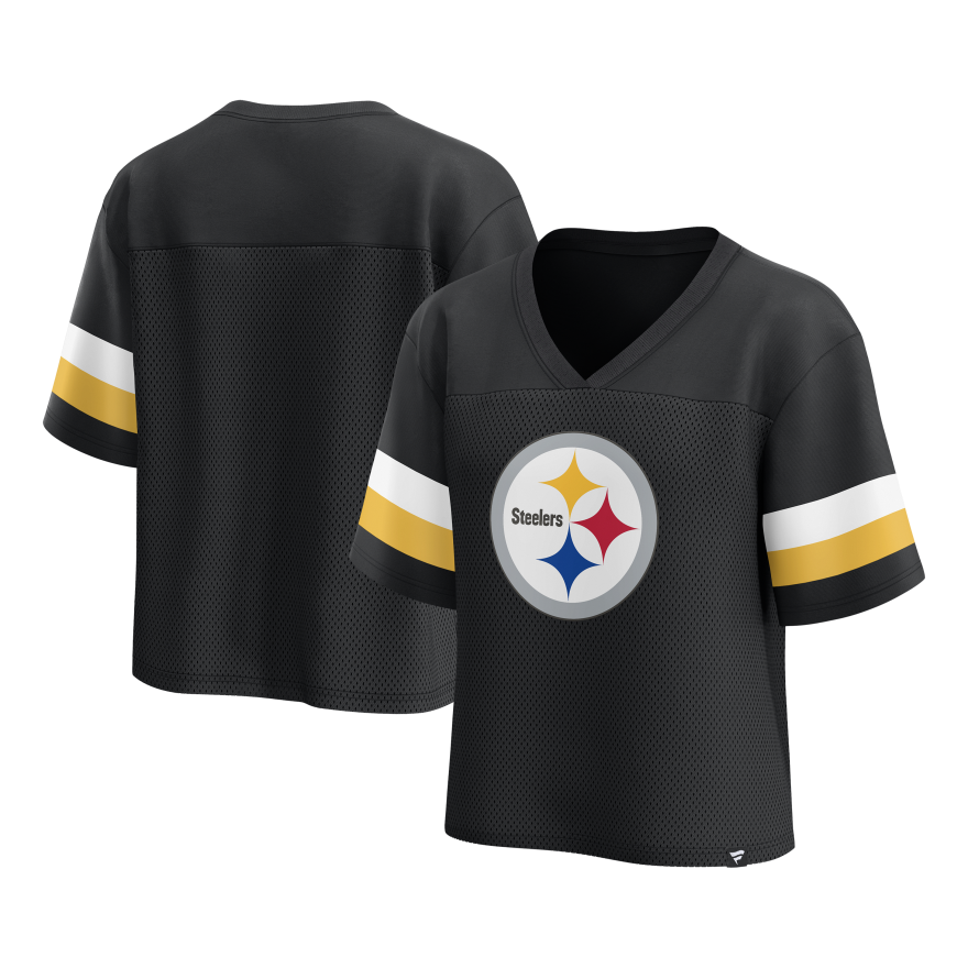 Steelers Women's Mesh Fashion T-Shirt