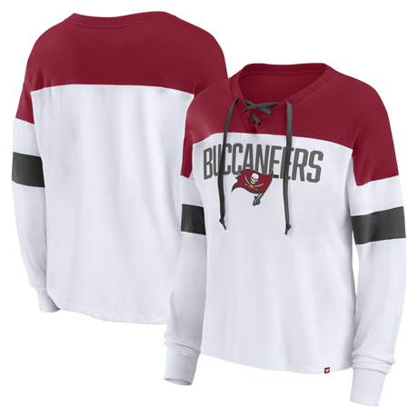 Buccaneers Women's Lace Up Long Sleeve