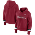 Buccaneers Women's Sleeve Stripe Pullover Sweatshirt