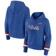 Bills Women's Sleeve Stripe Pullover Sweatshirt