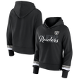 Raiders Women's Sleeve Stripe Pullover Sweatshirt