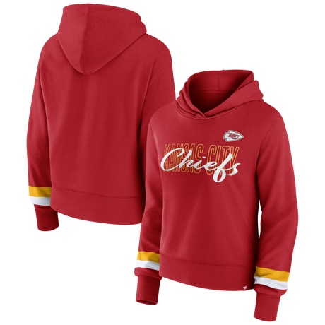 Chiefs Women's Sleeve Stripe Pullover Sweatshirt