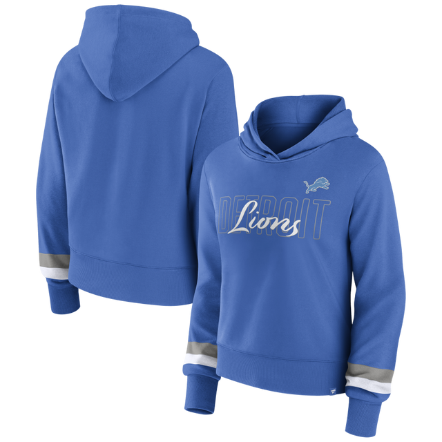 Lions Women's Sleeve Stripe Pullover Sweatshirt