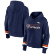 Broncos Women's Sleeve Stripe Pullover Sweatshirt