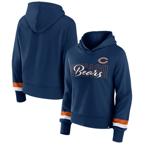 Bears Women's Sleeve Stripe Pullover Sweatshirt