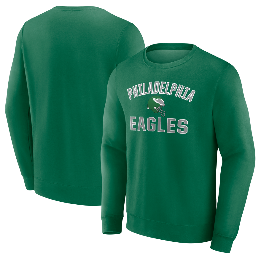 Eagles Cotton Throwback Crewneck