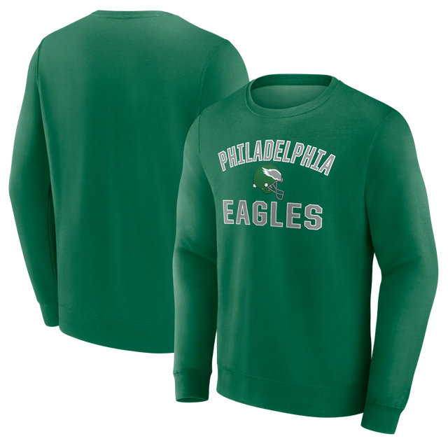 Eagles Cotton Throwback Crewneck