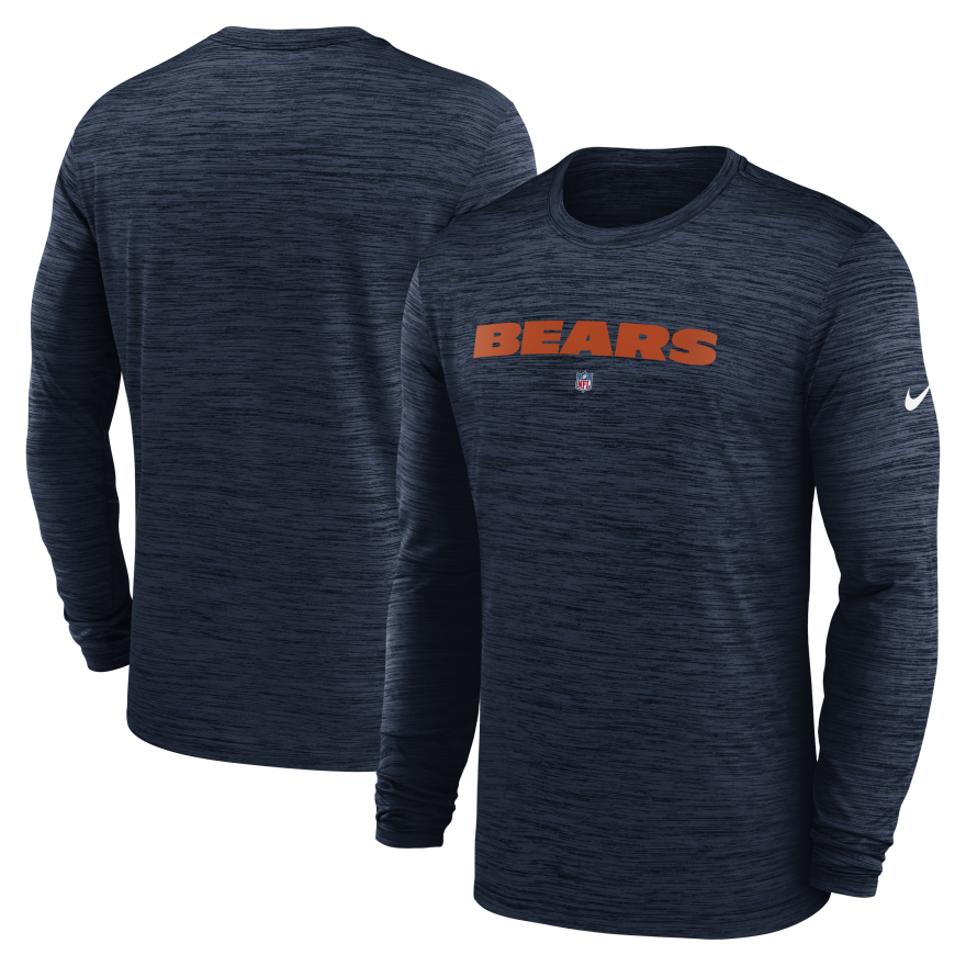 Bears Velocity Nike Long Sleeve