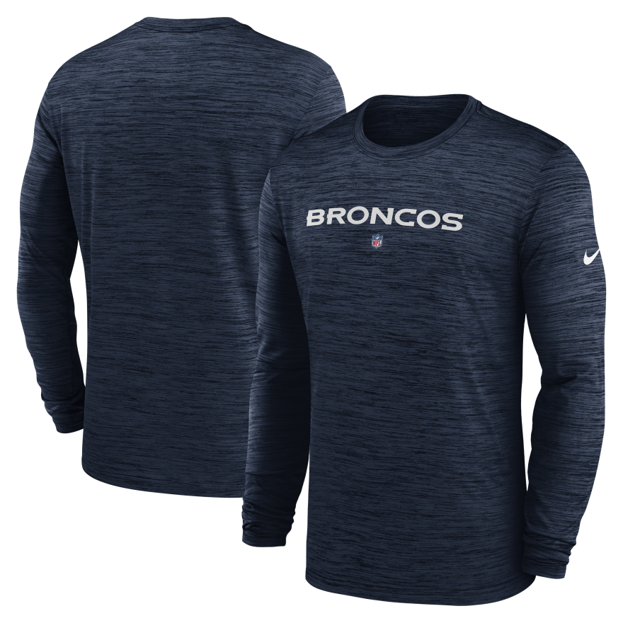 Broncos Velocity Nike Long Sleeve