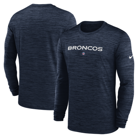 Broncos Velocity Nike Long Sleeve