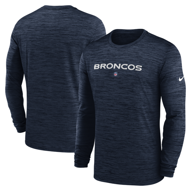 Broncos Velocity Nike Long Sleeve