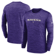 Ravens Velocity Nike Long Sleeve