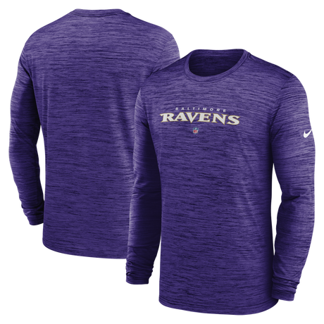 Ravens Velocity Nike Long Sleeve