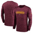 Commanders Velocity Nike Long Sleeve