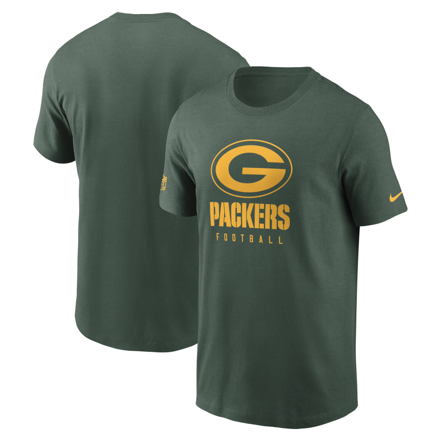 Packers Nike '23 Cotton Team Issue T-shirt