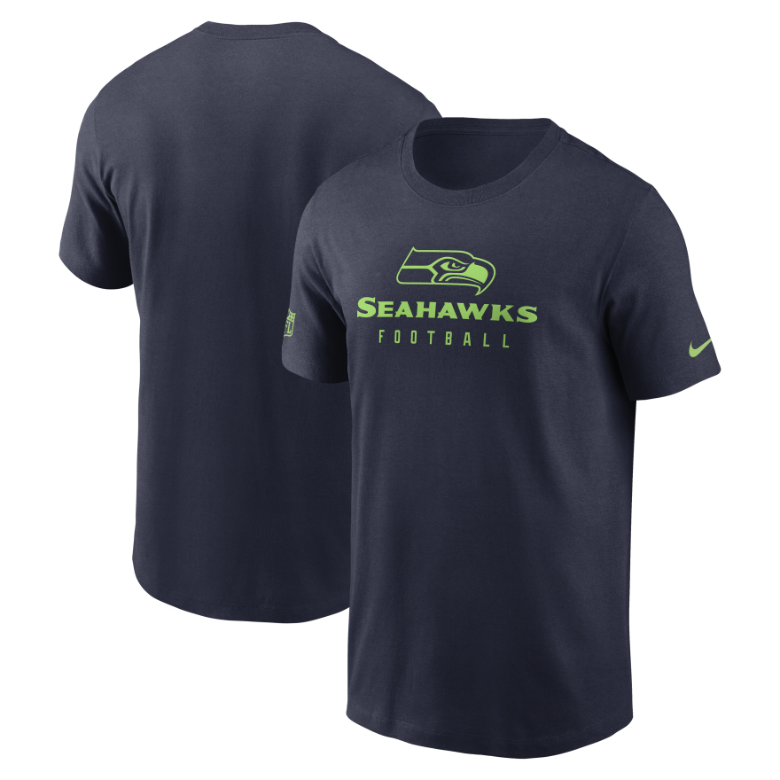 Seahawks Nike '23 Cotton Team Issue T-shirt