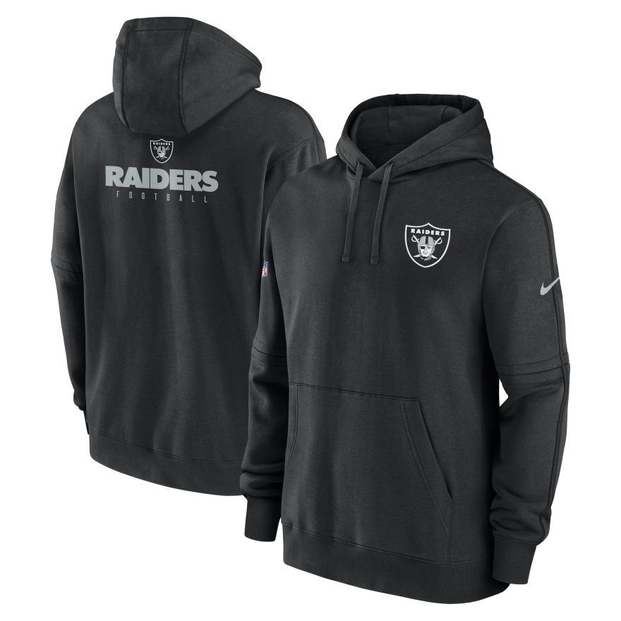 Raiders Nike Club Fleece Pullover