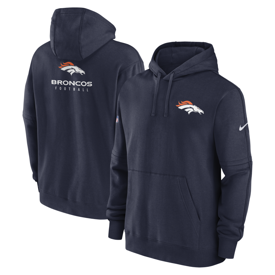 Broncos Nike Club Fleece Pullover