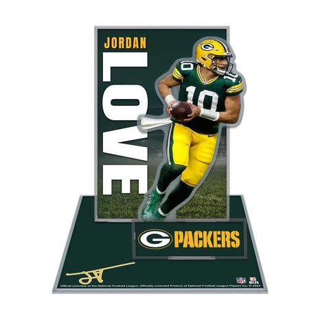 Packers Jordan Love 3D Collector Stand