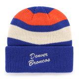 Broncos 2024 '47 Brand Historic Clubhouse Jennings Cuffknit