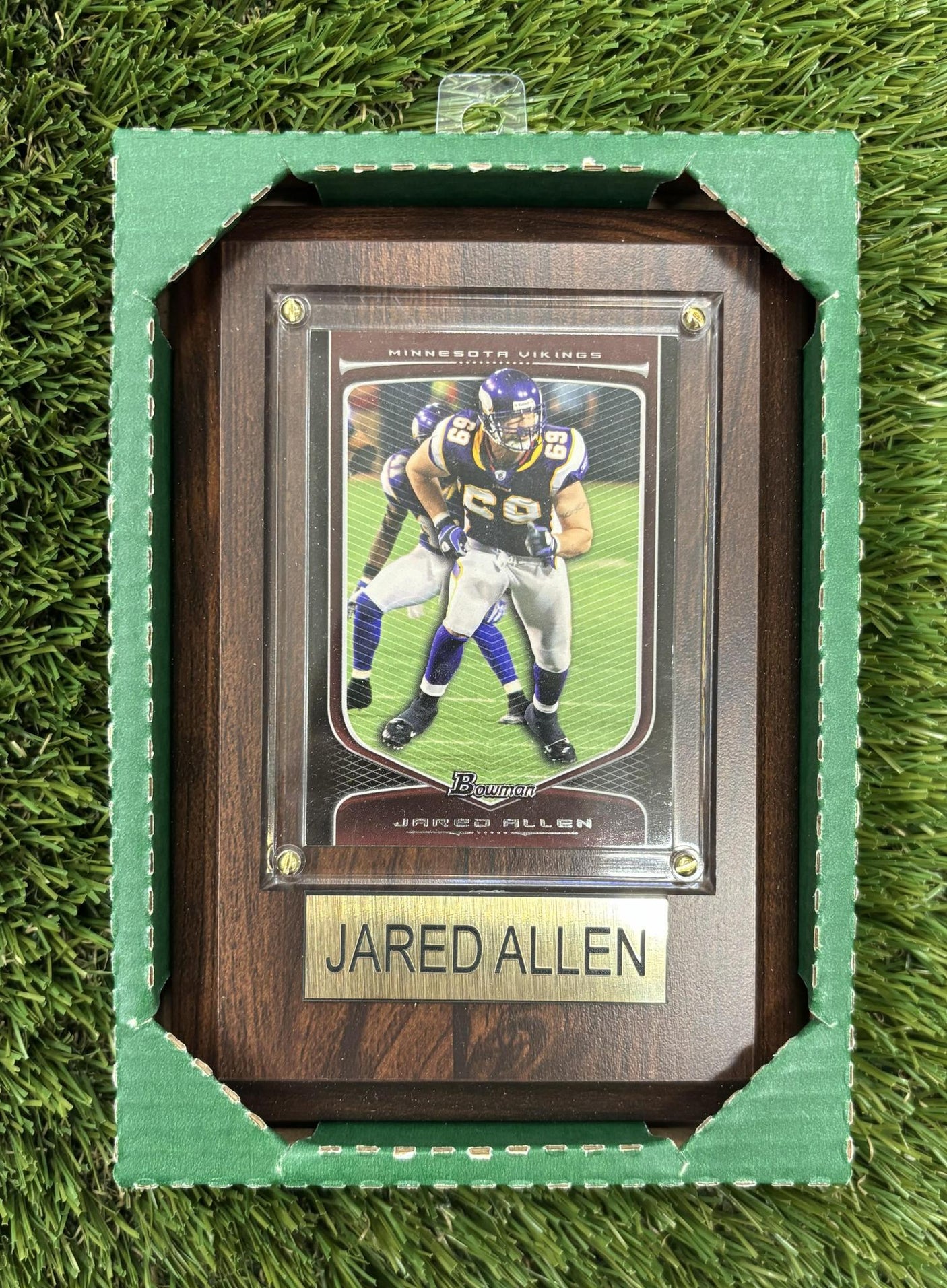Jared Allen 4x6 Plaque