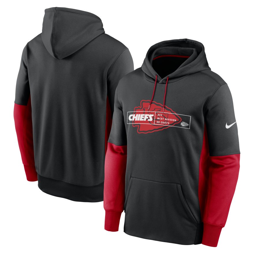 Chiefs Nike Color Block Sweatshirt